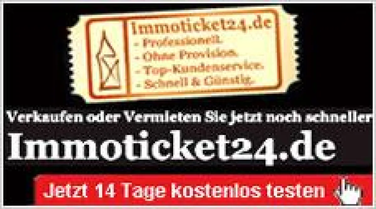 Bei Immoticket24.de können Verkäufer und Vermieter Ihre Immobilie komplett provisionsfrei wie von Privat vermarkten