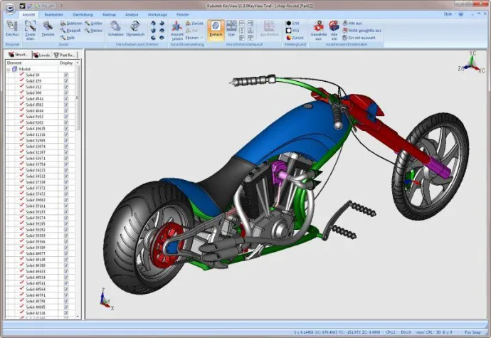 Bild: Neu: Version 11 des CAD Viewers Kubotek KeyView