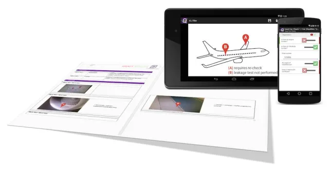 Bild: Opti-Q: Mit der Mängel-Checkliste werden visuelle Prüfungen zur Lernerfahrung