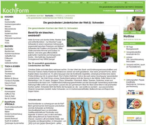 Bild: Jetzt am Start: Magazinreihe „Die gesündesten Länderküchen der Welt“ auf kochform.de