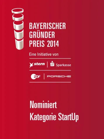 Bild: St. ERHARD unter den TOP3 für den Bayerischen Gründerpreis 2014