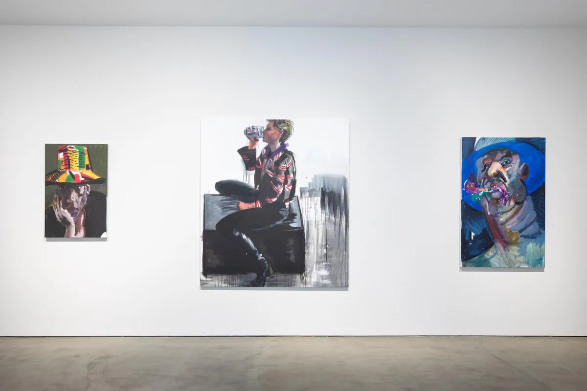 Ausstellungsansicht Rainer Fetting 