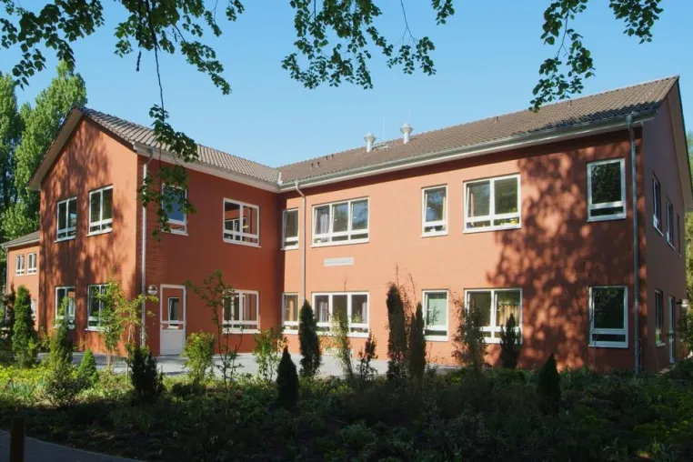 Bild: Neues Stationsgebäude für das Landeskrankenhaus Wunstorf