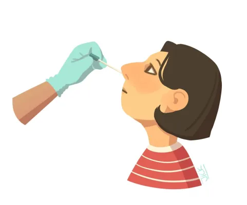 Bild: Corona-Schnelltest-Center der Wippermann Gruppe in Brüggen-Born