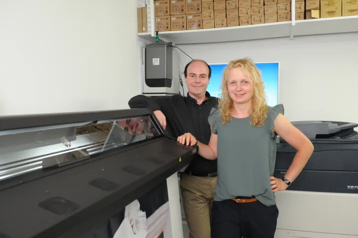 Bild: Innovative Technologien im Medienzentrum Günzburg: Großformatdrucke jetzt zeitnah lieferbar
