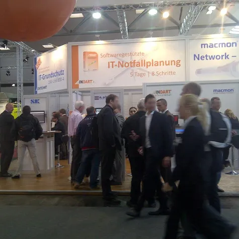 Bild: CONTECHNET Ltd. verzeichnet auch im CeBIT-Endspurt hohe Besuchszahlen