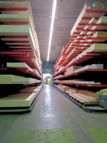 Bild: Holzwerkstoffe Gfeller: Mehr Lagerplatz und höhere Effizienz