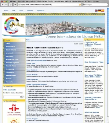 Bild: Spanisch lernen, spanisch leben  -  Sprachschule Centro Melkart jetzt mit neuem Internetangebot