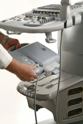 Bild: ZONARE auf der MEDICA Weiterentwicklungen für das Z.ONE-Ultraschallsystem