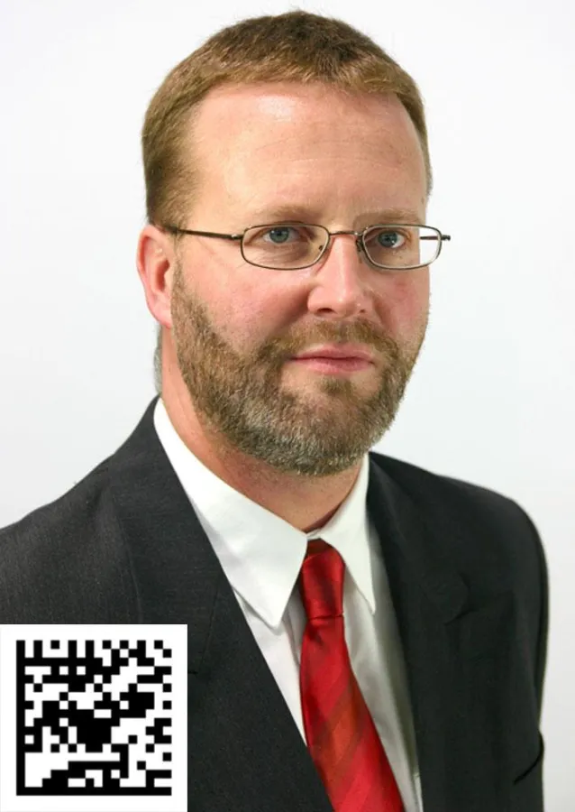 Dr. Helge Moritz, Geschäftsführer der Barcodat GmbH, Bild Barcodat