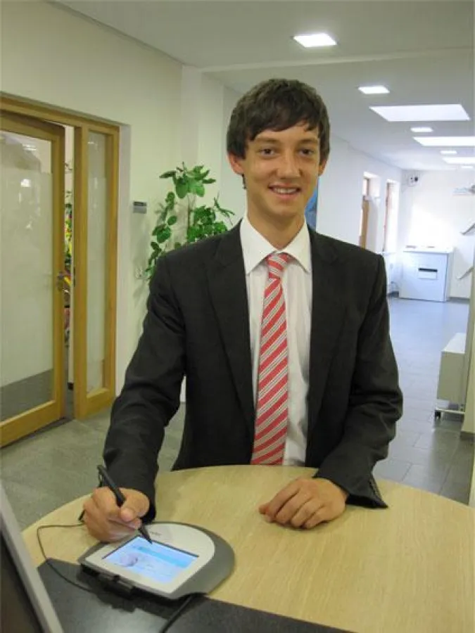 Stefan Aigner von der VR-Bank Vilsbiburg