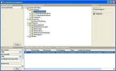 Bild: „CAMback™ enterprise“ mit integriertem Dokumentenmanagement