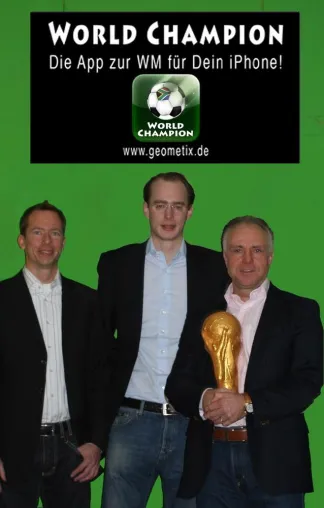 Mobile App "World Champion" bringt Fußball-WM auf das iPhone Bild: Mobile App "World Champion" bringt Fußball-WM auf das iPhone
