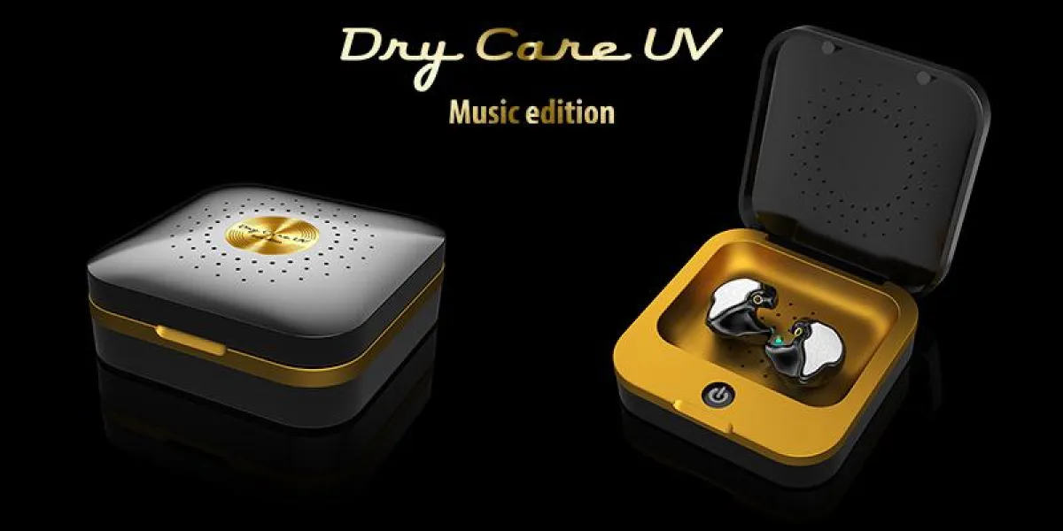 dry-care uv Music edition - die Trocken- und Pflegebox für Musikfans