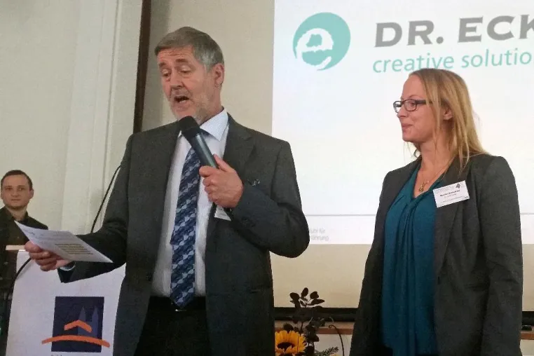 Erster Preis für Dr. Eckel Bild: Erster Preis für Dr. Eckel