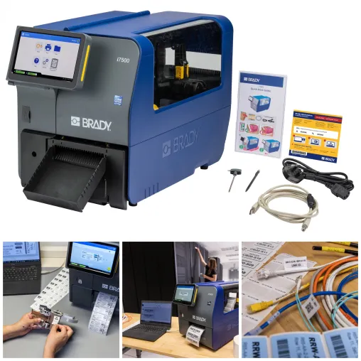 Brady i7500 Thermotransfer-Etikettendrucker – das Beste aus zwei Welten! Bild: Brady i7500 Thermotransfer-Etikettendrucker – das Beste aus zwei Welten!