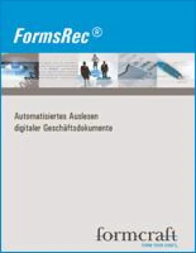Bild: FormsRec 5.0 – Das neue Release ist freigegeben