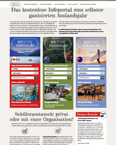 Schüleraustausch ins Ausland selbst organisieren und Kosten sparen Bild: Schüleraustausch ins Ausland selbst organisieren und Kosten sparen