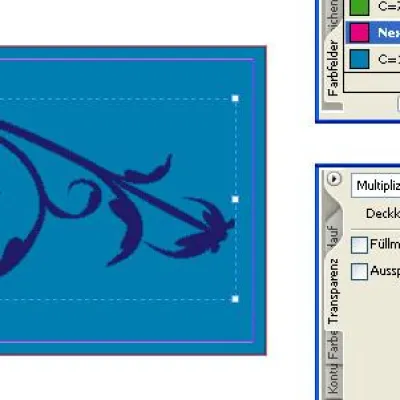 Bild: Wie man in Indesign einen Spot-Lack anlegt