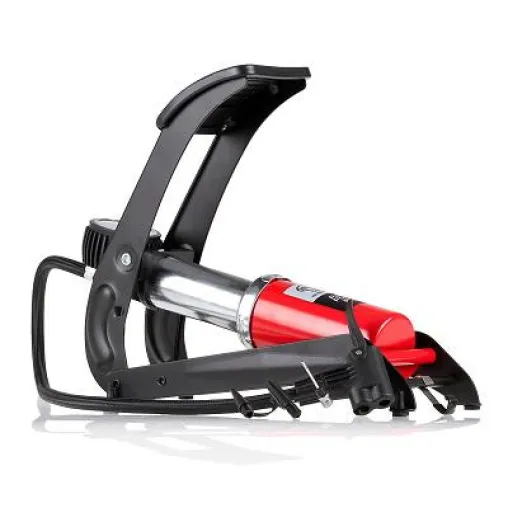 Bild: Aus dem Stand: Noch komfortabler Aufpumpen mit der verbesserten Fußpumpe PedalPower Pro von HEYNER®