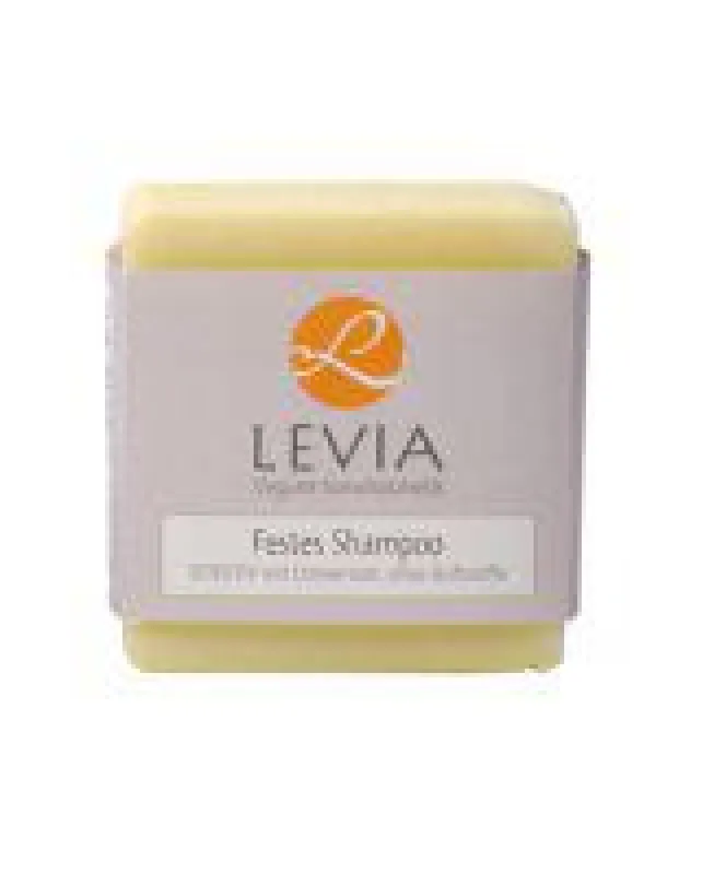 Voll im Trend: Haarwäsche mit festem Shampoo. LEVIA Festes Shampoo SENSITIV mit 220 Millionen Jahre altem, flüssigem Urmeersalz sc
