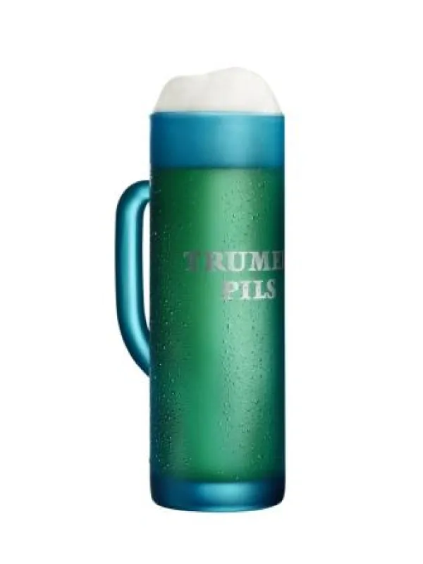 Der neue Pilskrug Petrol von Trumer Pils