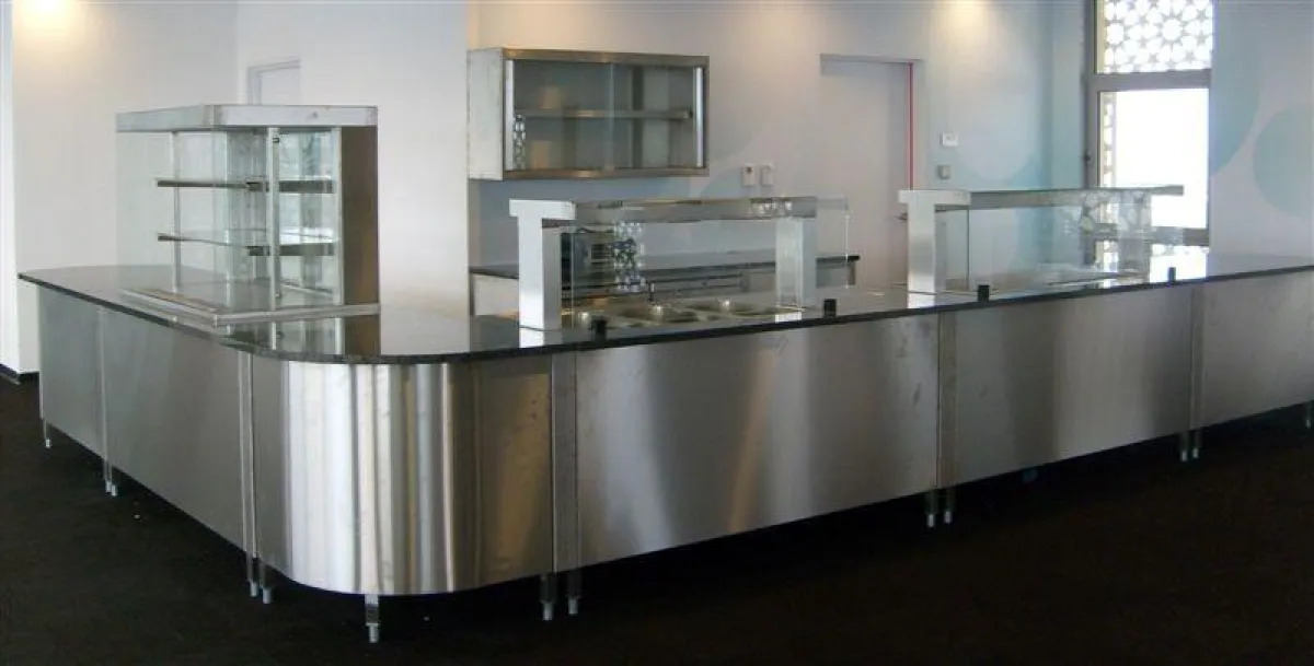 G.S.Stolpen Cafeteriaanlage beim Formel 1 Rennen in  Abu Dhabi