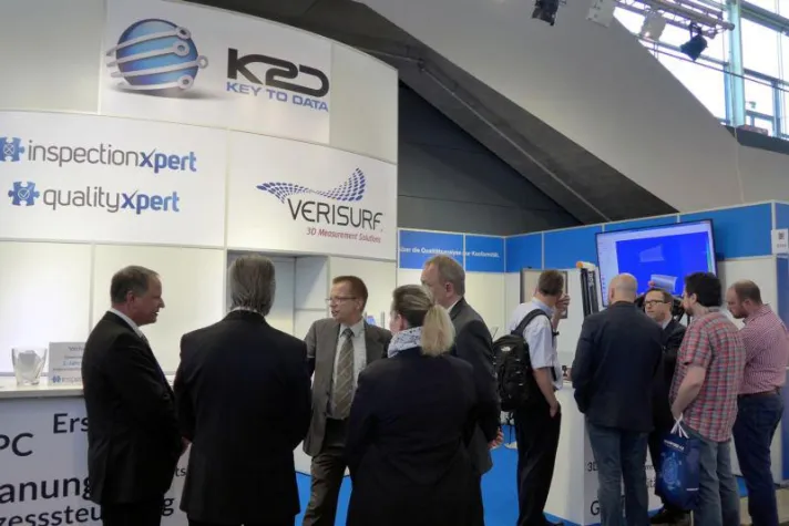 Bild: K2D-KeyToData GmbH: Mit Control Messe-Auftritt sehr zufrieden