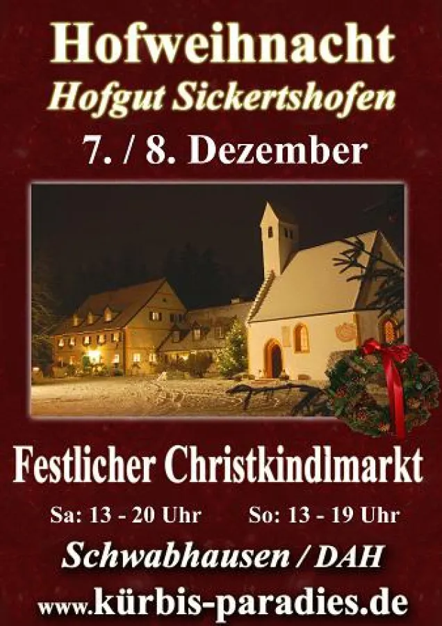 Sickertshofen im Winter