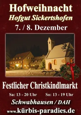 Bild: Hofweihnacht in Sickertshofen