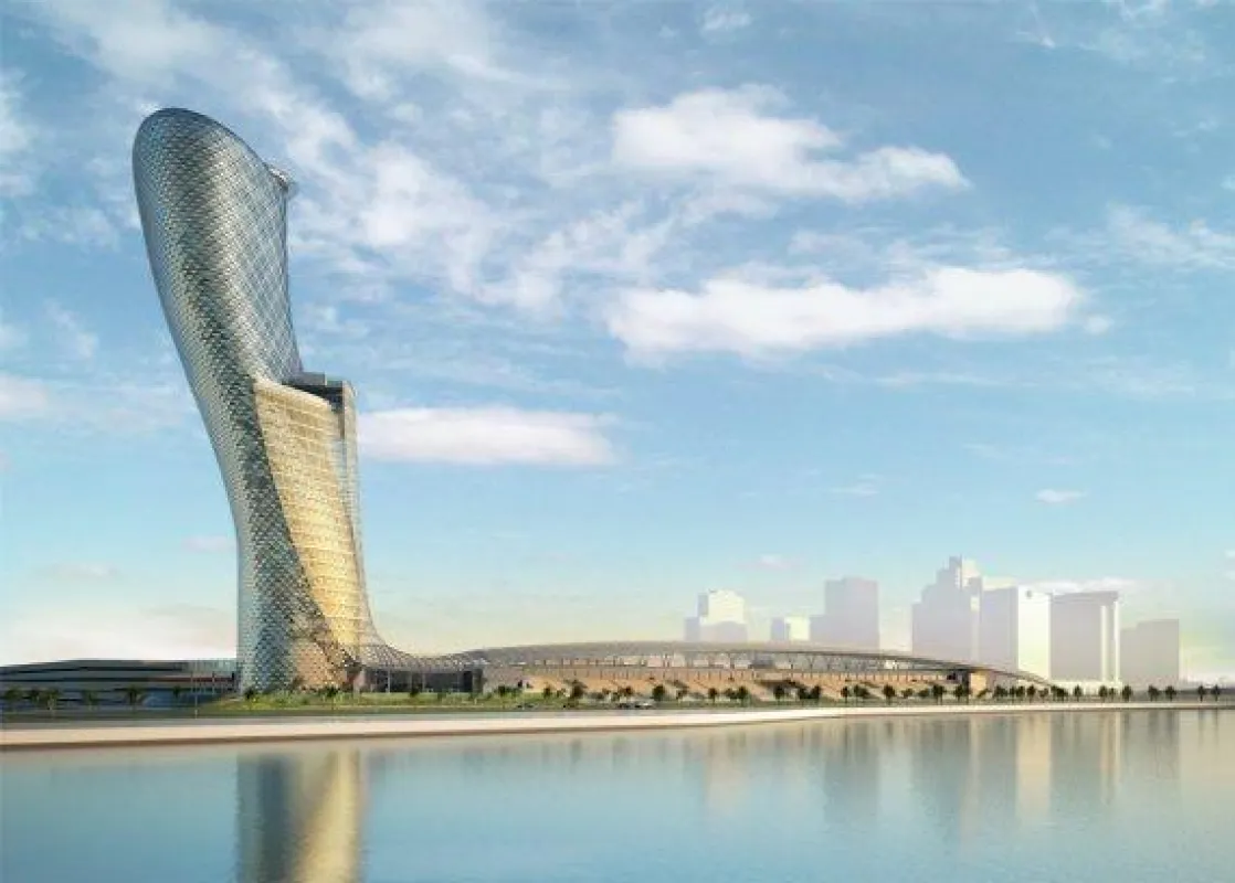 Capital Gate Tower Abu Dhabi