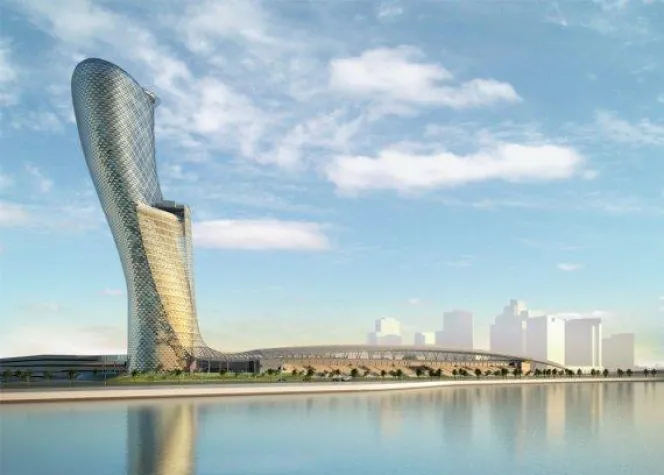 Bild: Capital Gate Abu Dhabi entscheidet sich für Radiopark Lösungen