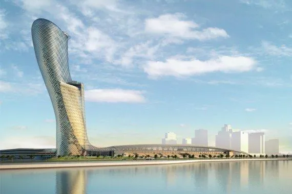 Capital Gate Abu Dhabi entscheidet sich für Radiopark Lösungen Bild: Capital Gate Abu Dhabi entscheidet sich für Radiopark Lösungen
