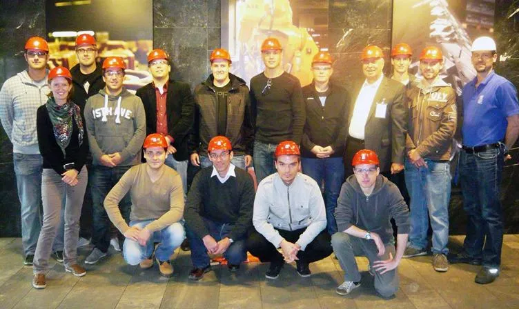 Bild: EUFH-Studenten besuchten das Eisenwerk Brühl