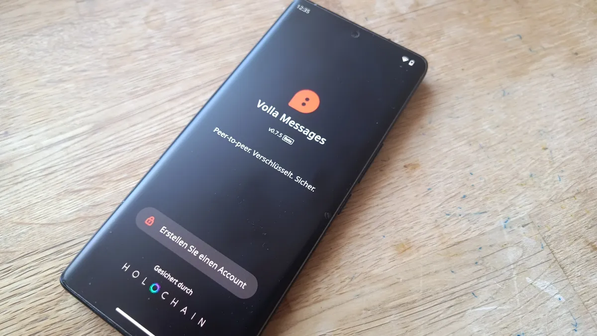 Volla Messages App (© Volla Systeme GmbH)