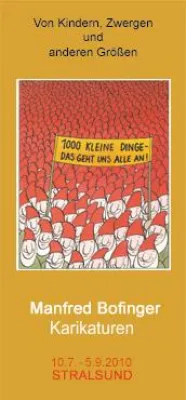 Bild: Nur noch bis Sonntag - große Karikaturenschau von Manfred Bofinger