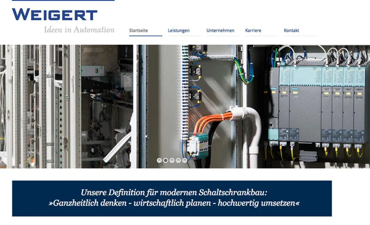 Weigert Elektronik GmbH ? Ideen in Automation