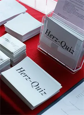 »rätseln, staunen, erkennen« - homo cordis e.V. schreibt Herz-Quiz aus - 15 x 333 Euro zu gewinnen Bild: »rätseln, staunen, erkennen« - homo cordis e.V. schreibt Herz-Quiz aus - 15 x 333 Euro zu gewinnen