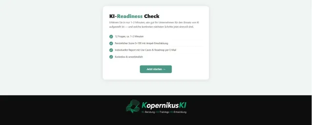 Bild: KI-Readiness Check: Mittelständler messen ihren KI-Reifegrad in 2 Minuten