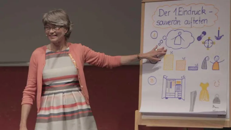 Bild: Kerstin Kuner als Speaker auf der Premiere des Business-Expertenforums