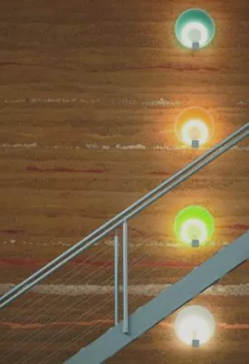 Bild: Wände aus Stampflehm: Natürliche Klimaanlage und Kunstobjekt in einem