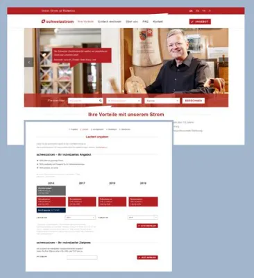 Bild: Preisrechner für Geschäftskunden von Versorgungsunternehmen