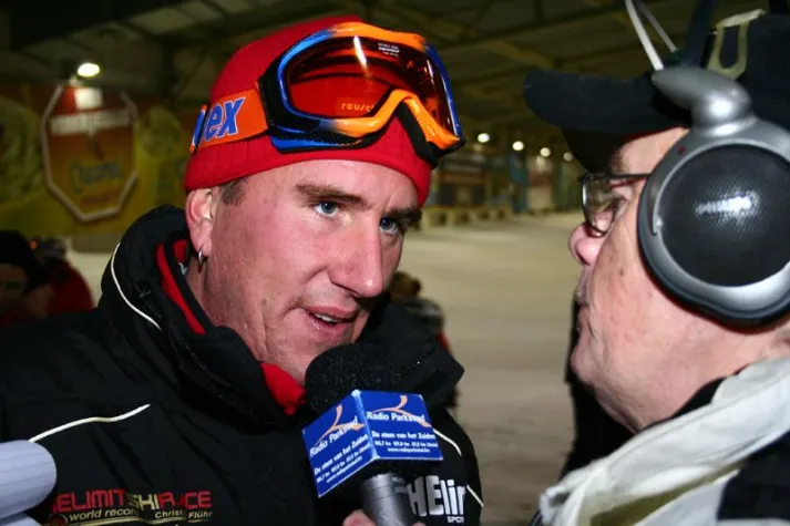 Bild: Christian Flühr kehrt aus der SnowWorld zurück: Im Gepäck ein weiterer Rekord