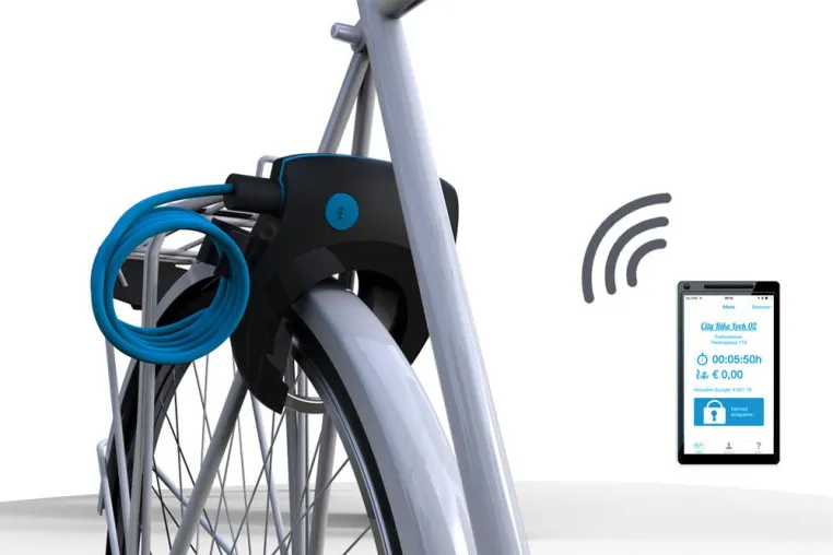 Bild: Rad to Go per App und Bluetooth-Schloss