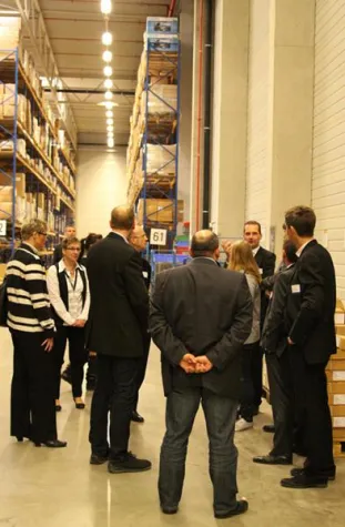 Bild: Die Bundesvereinigung Logistik bei LOEWE Logistics & Care