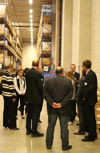 Bild: Die Bundesvereinigung Logistik bei LOEWE Logistics & Care