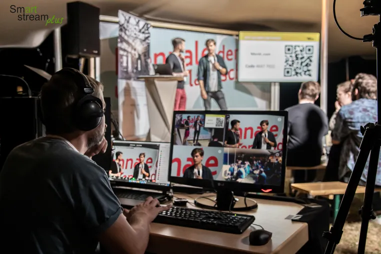 Smart Stream plus bietet Live Stream Events für jedes Unternehmen Bild: Smart Stream plus bietet Live Stream Events für jedes Unternehmen