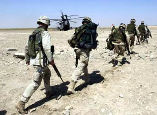 Bild: Polnischer Afghanistan Einsatz im Kampfgebiet