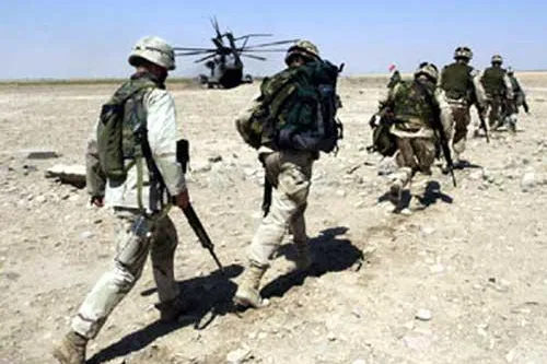 Bild: Polnischer Afghanistan Einsatz im Kampfgebiet