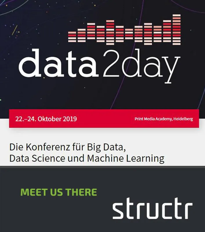 Structr ist Goldsponsor der data2day